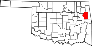 Cherokee County, Oklahoma